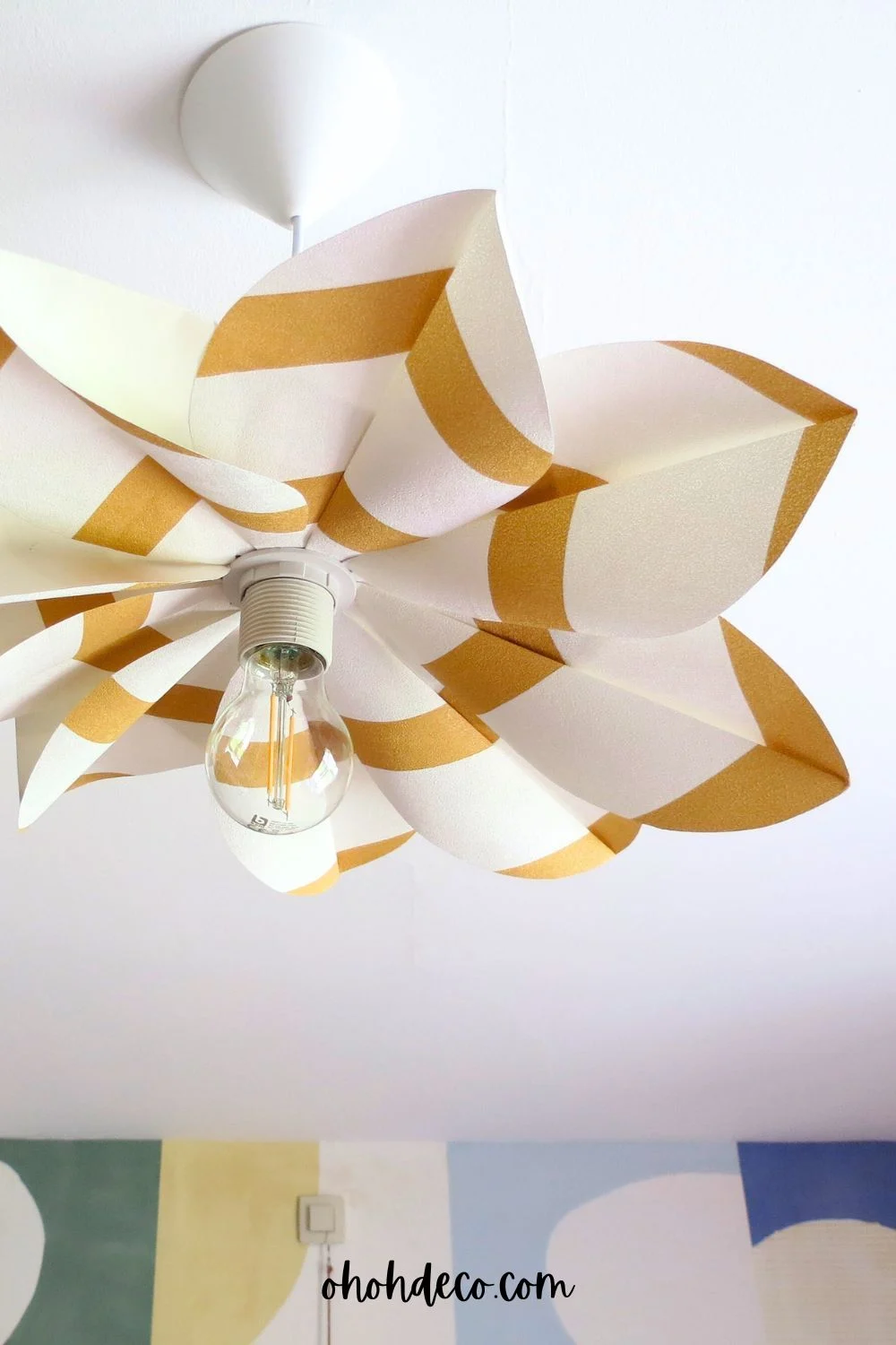 diy paper lampshade