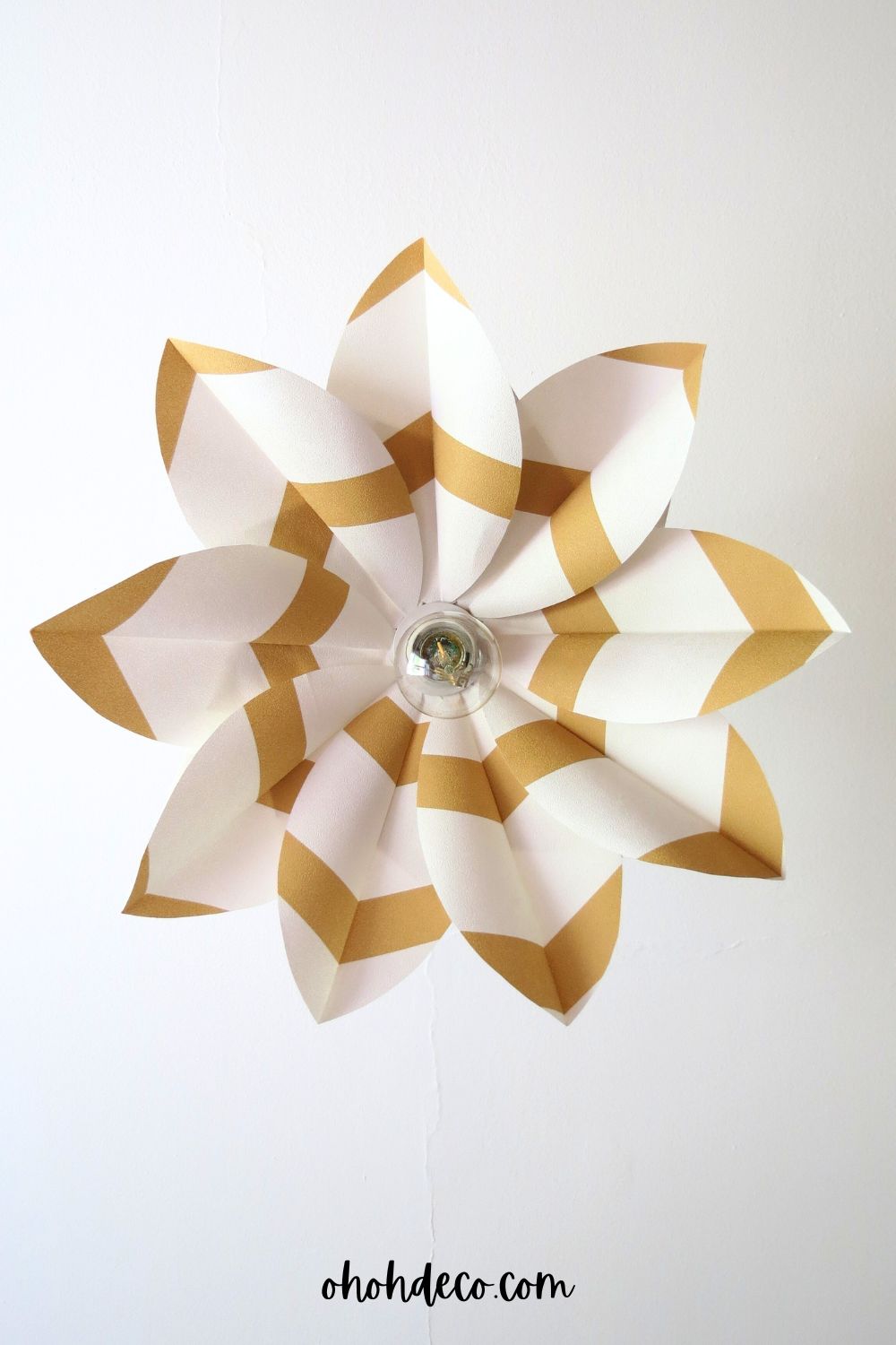 diy paper lampshade