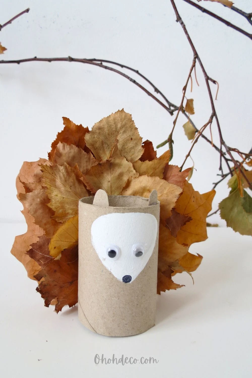 toilet paper roll hedgehog