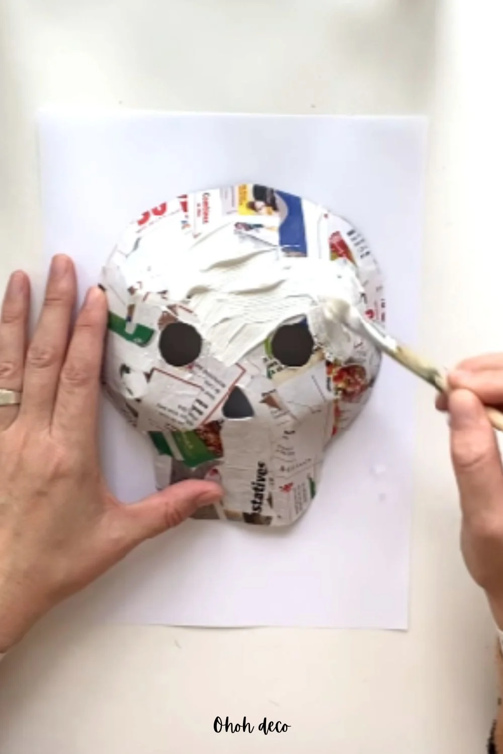 paint the skull mask