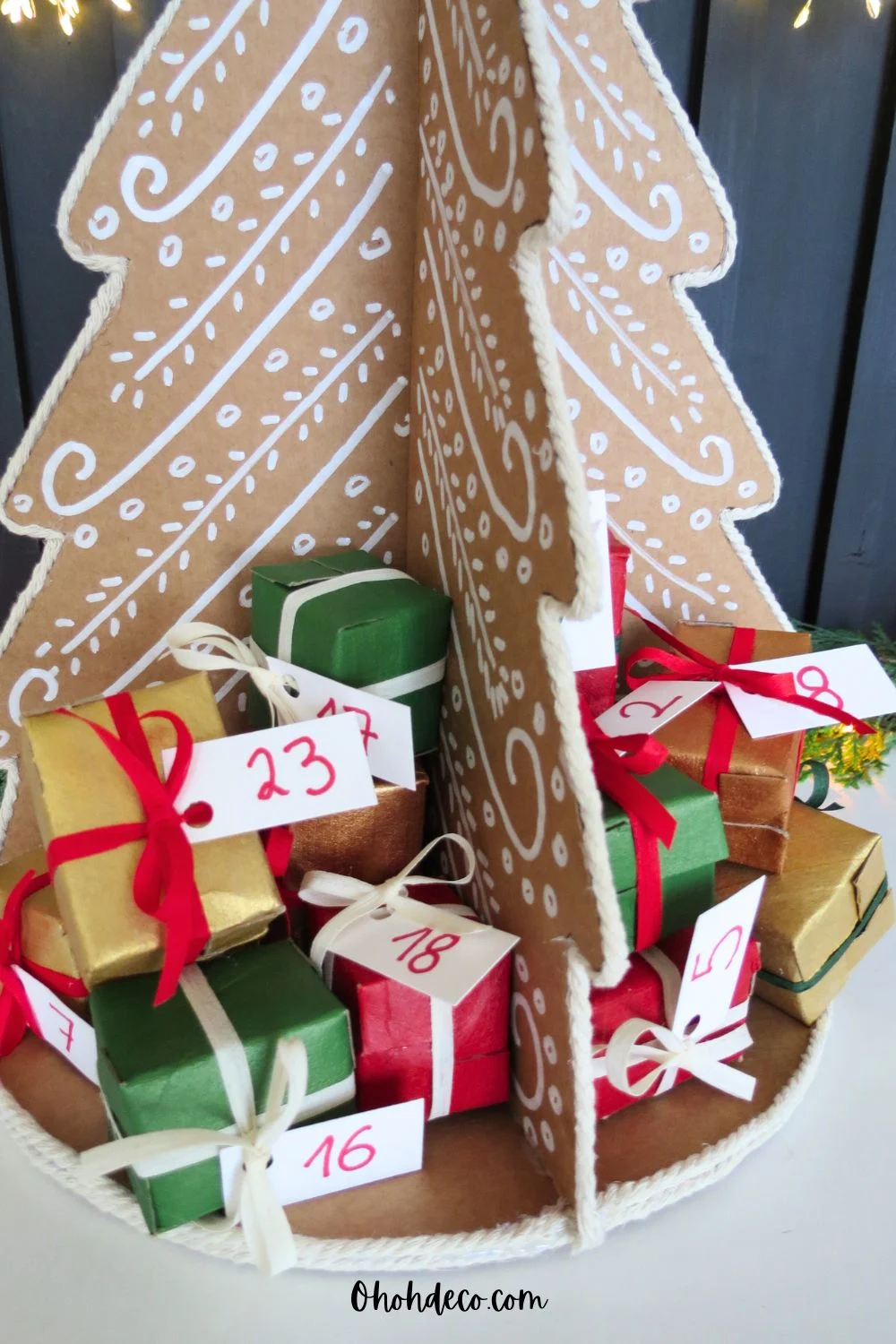 diy advent calendar with toilet paper rolls