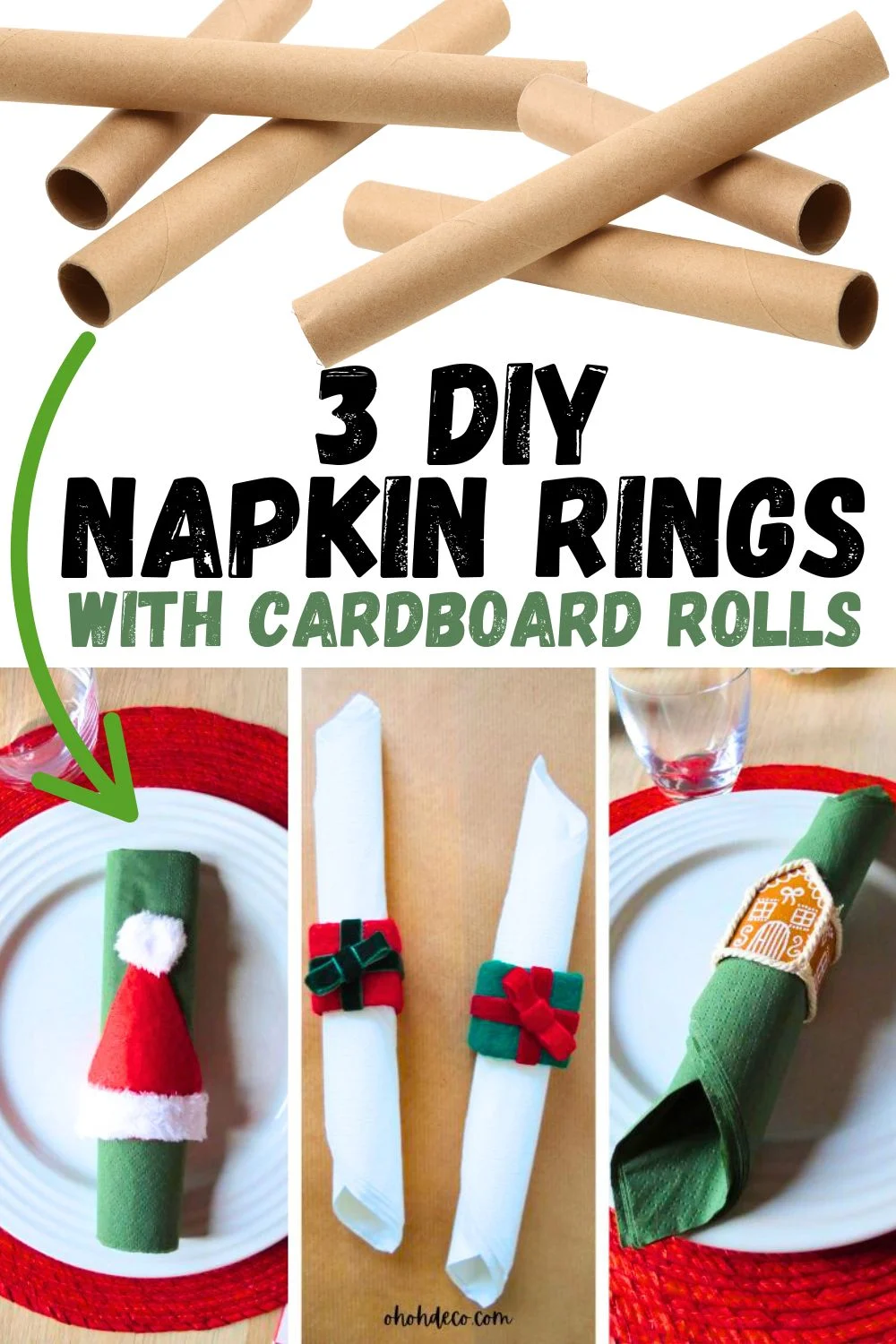 diy napkin rings 3 easy ideas