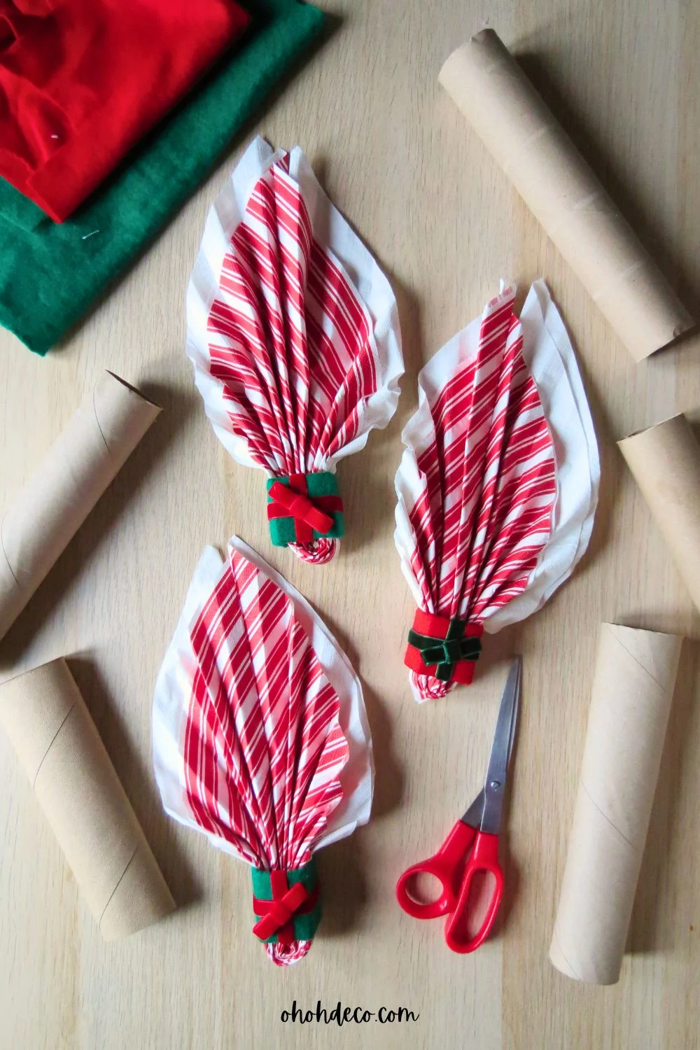 diy napkin rings tiny gift