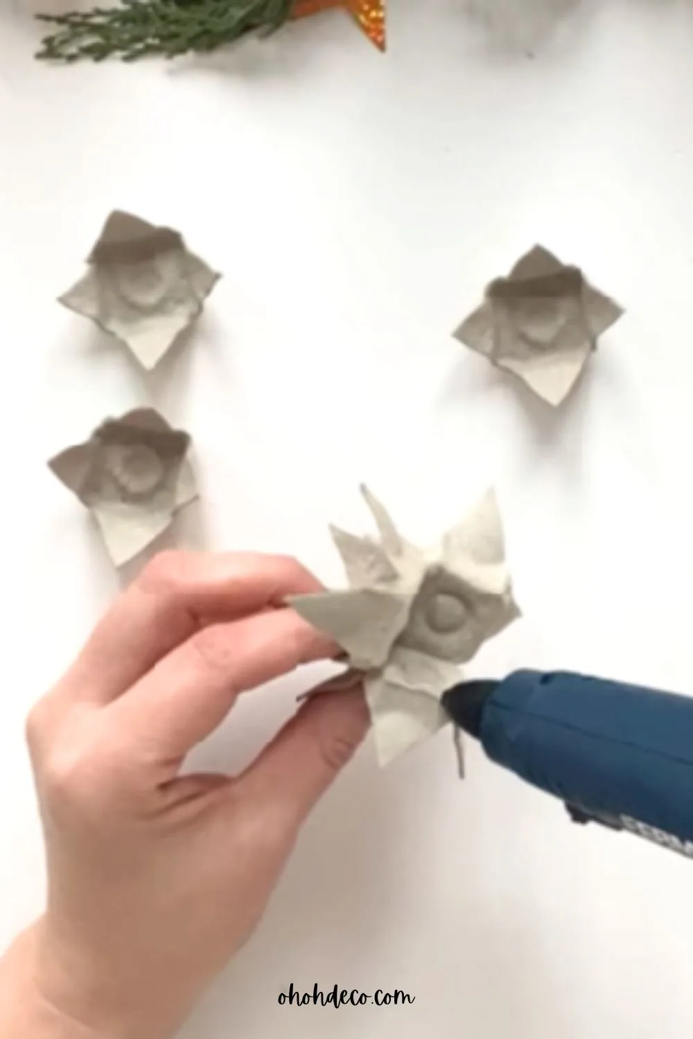 easy to make recycled christmas decorations