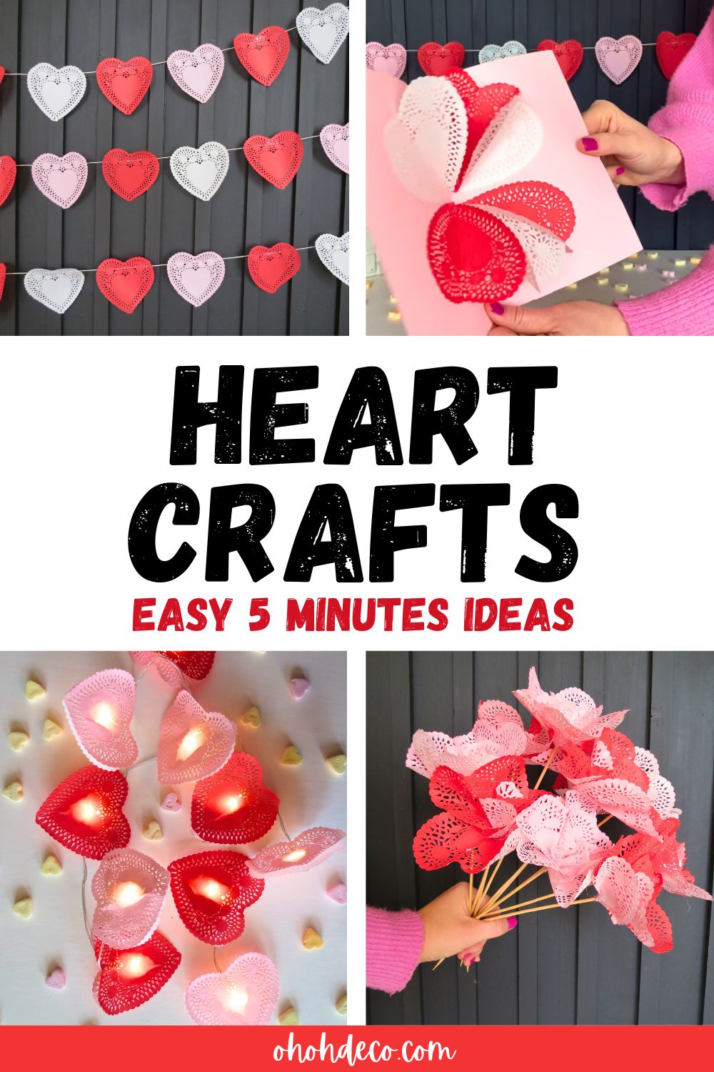 heart crafts easy to make