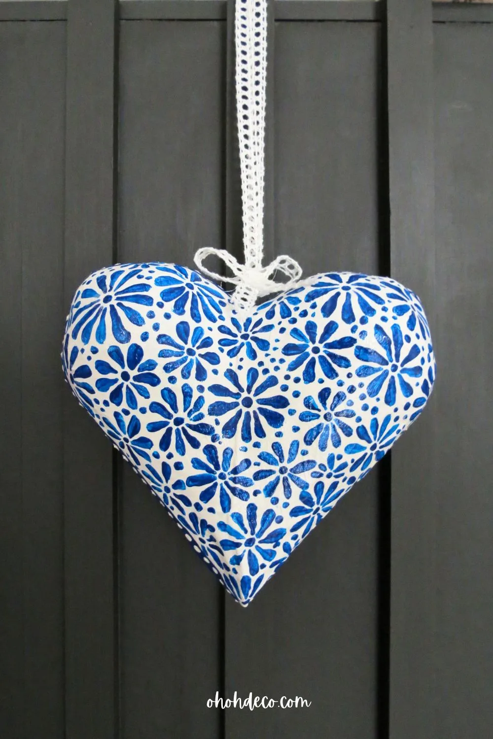 make heart ornament