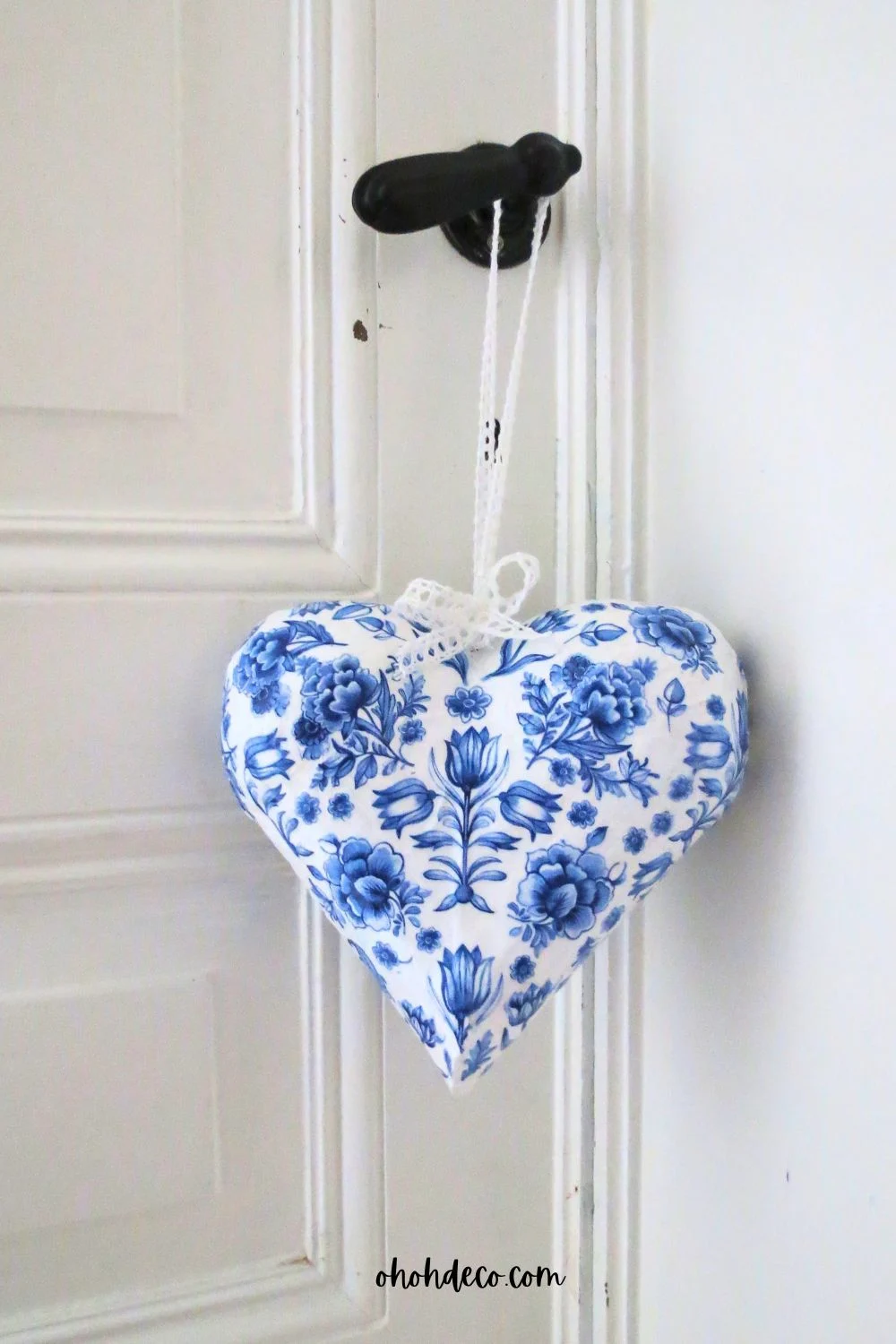 heart ornament handmade