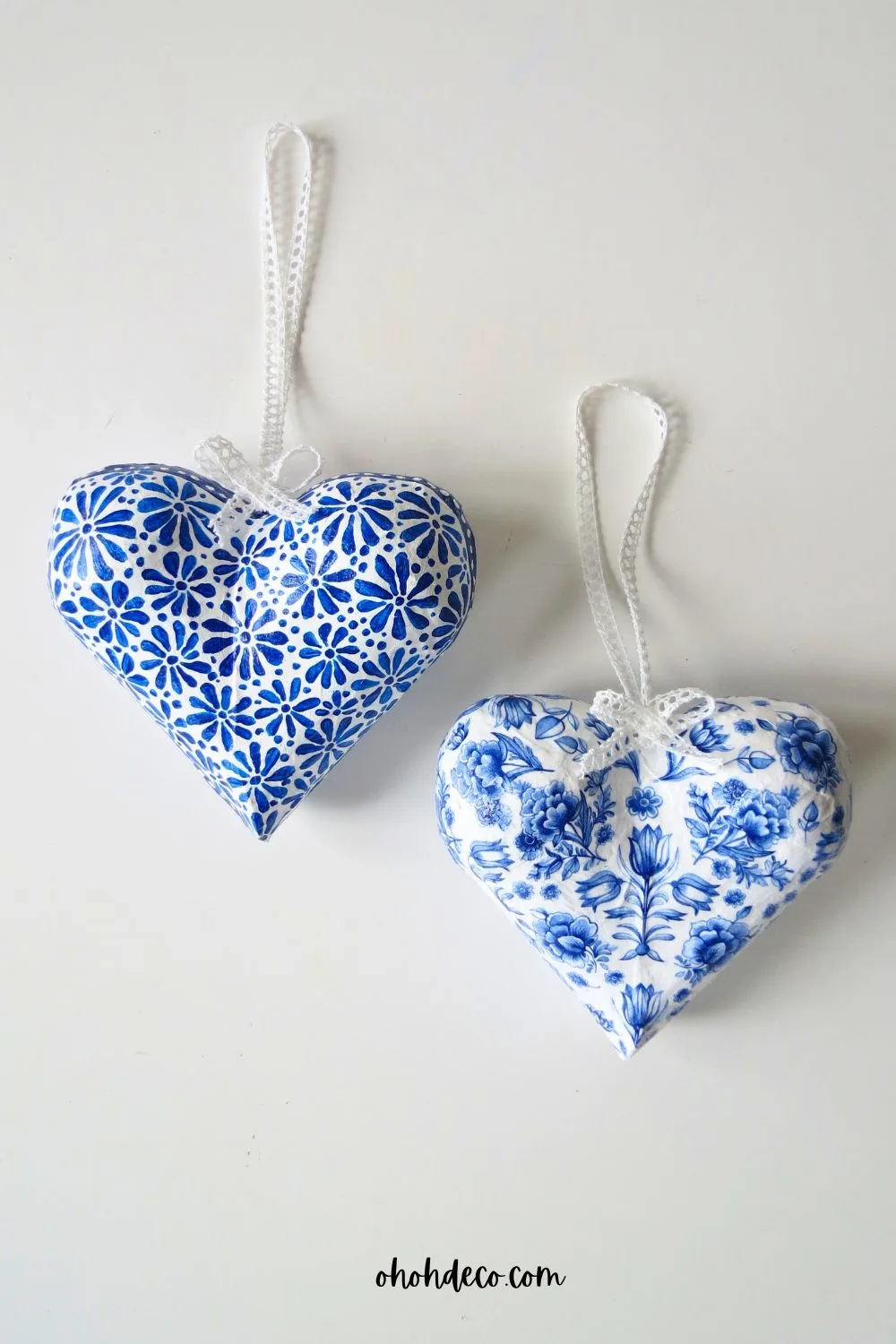 heart ornament diy