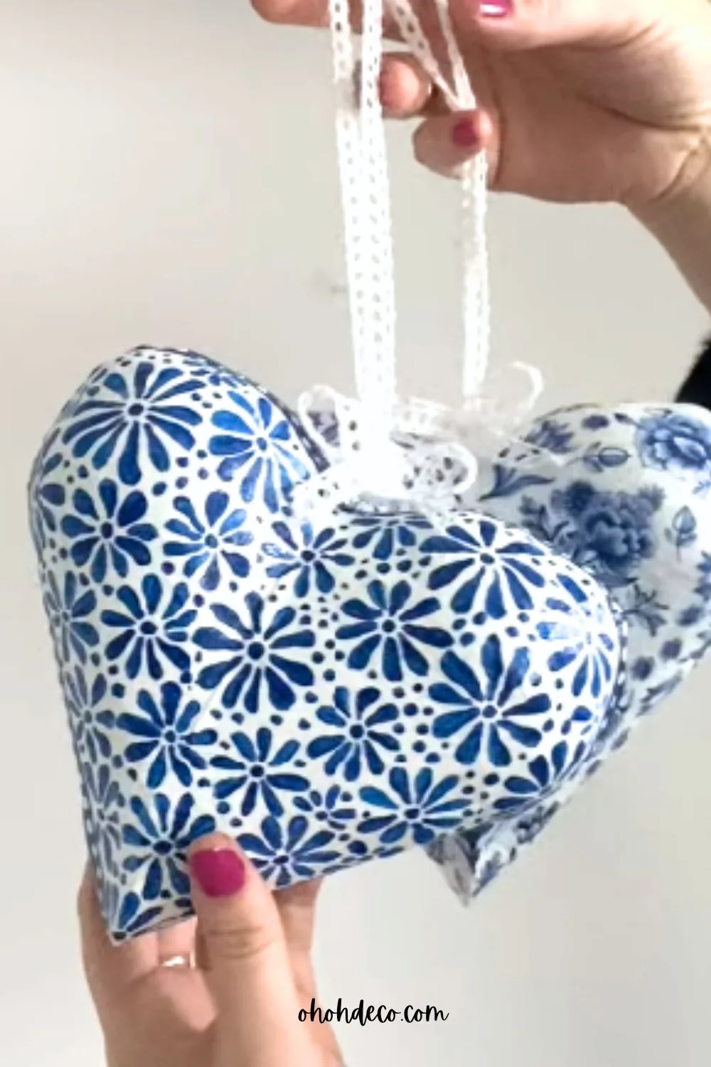heart ornament diy