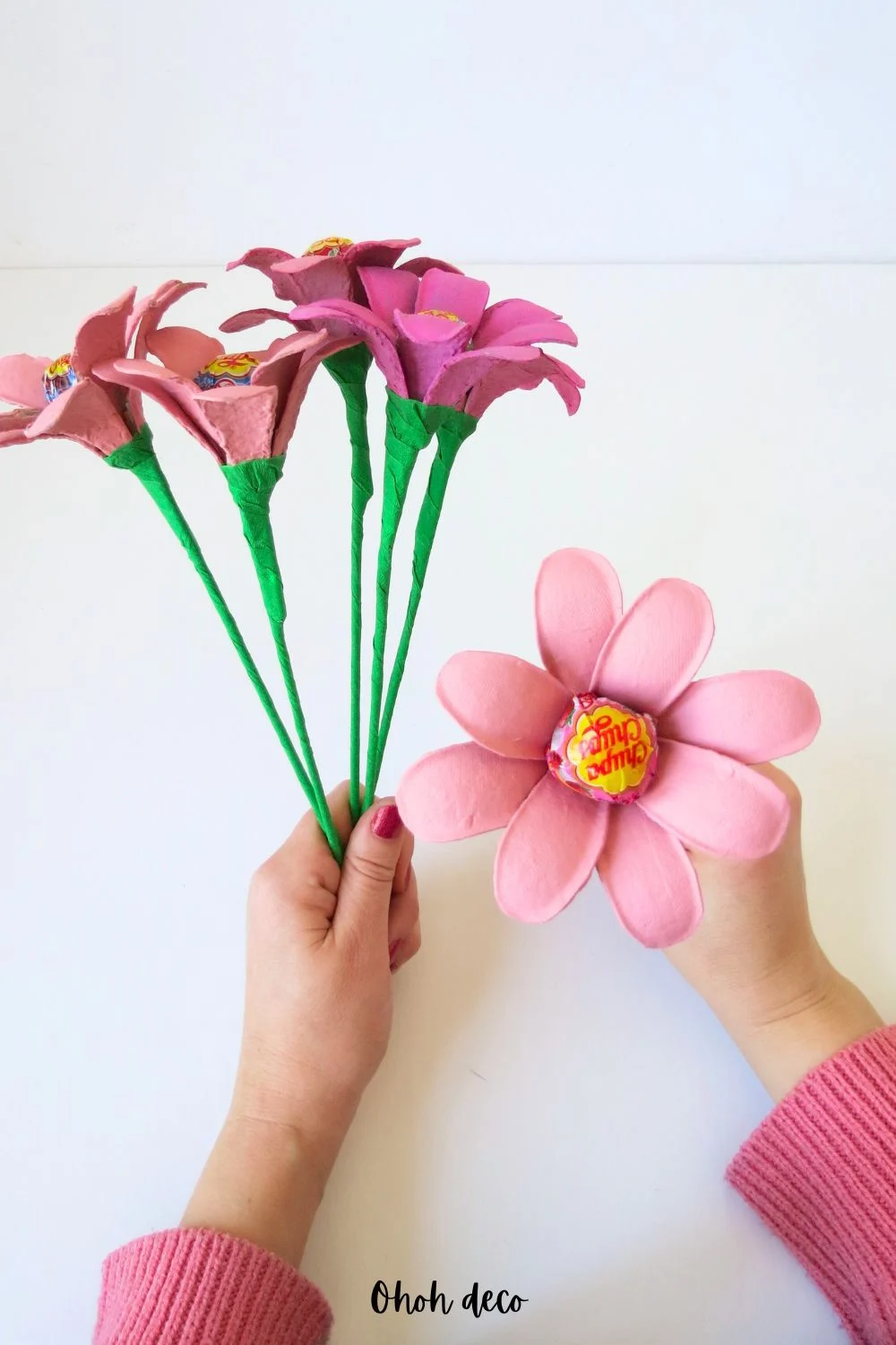 flower lollipop easy to make