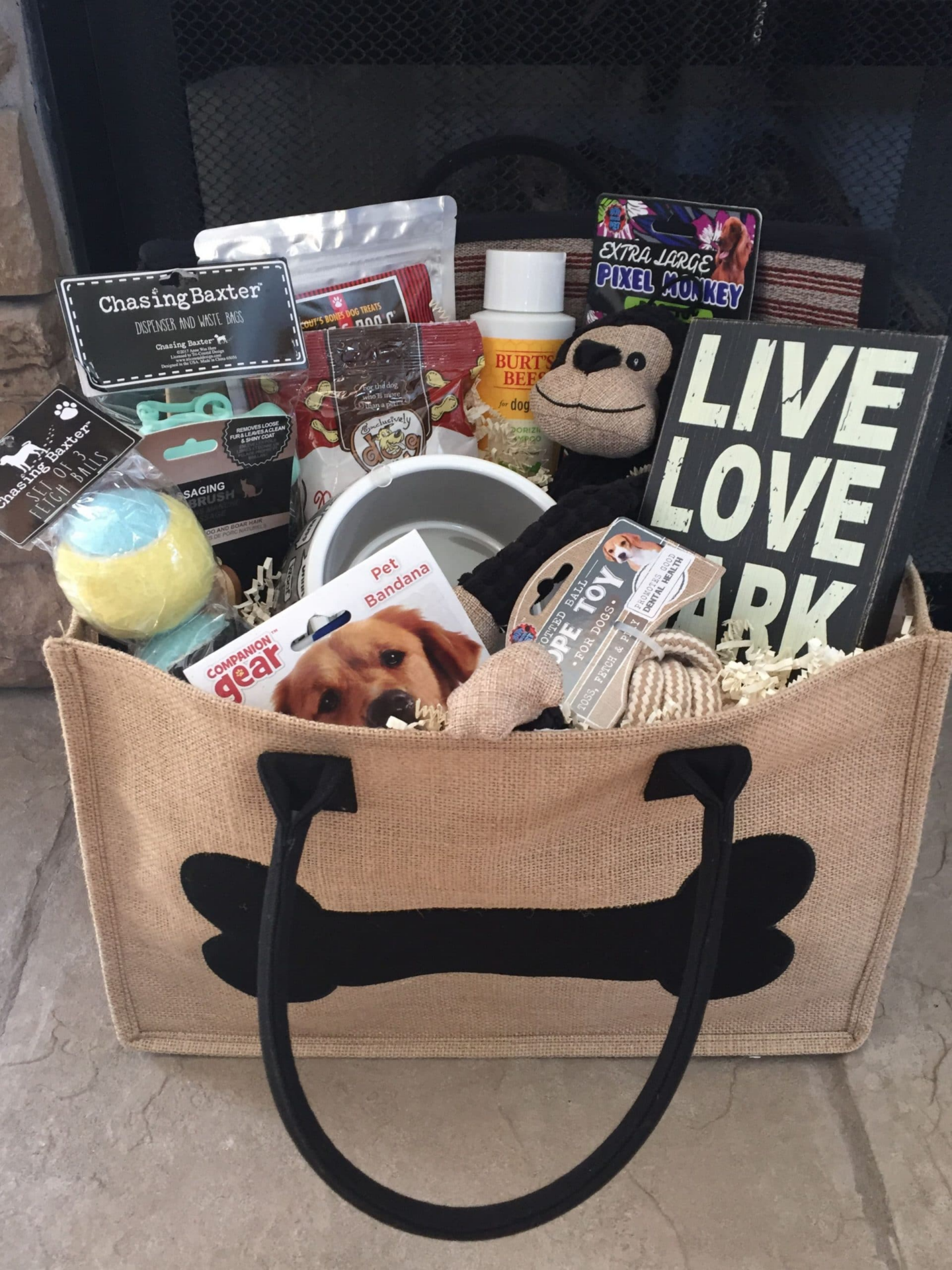 dog gift basket