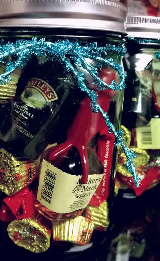 ideas for Valentine basket for him