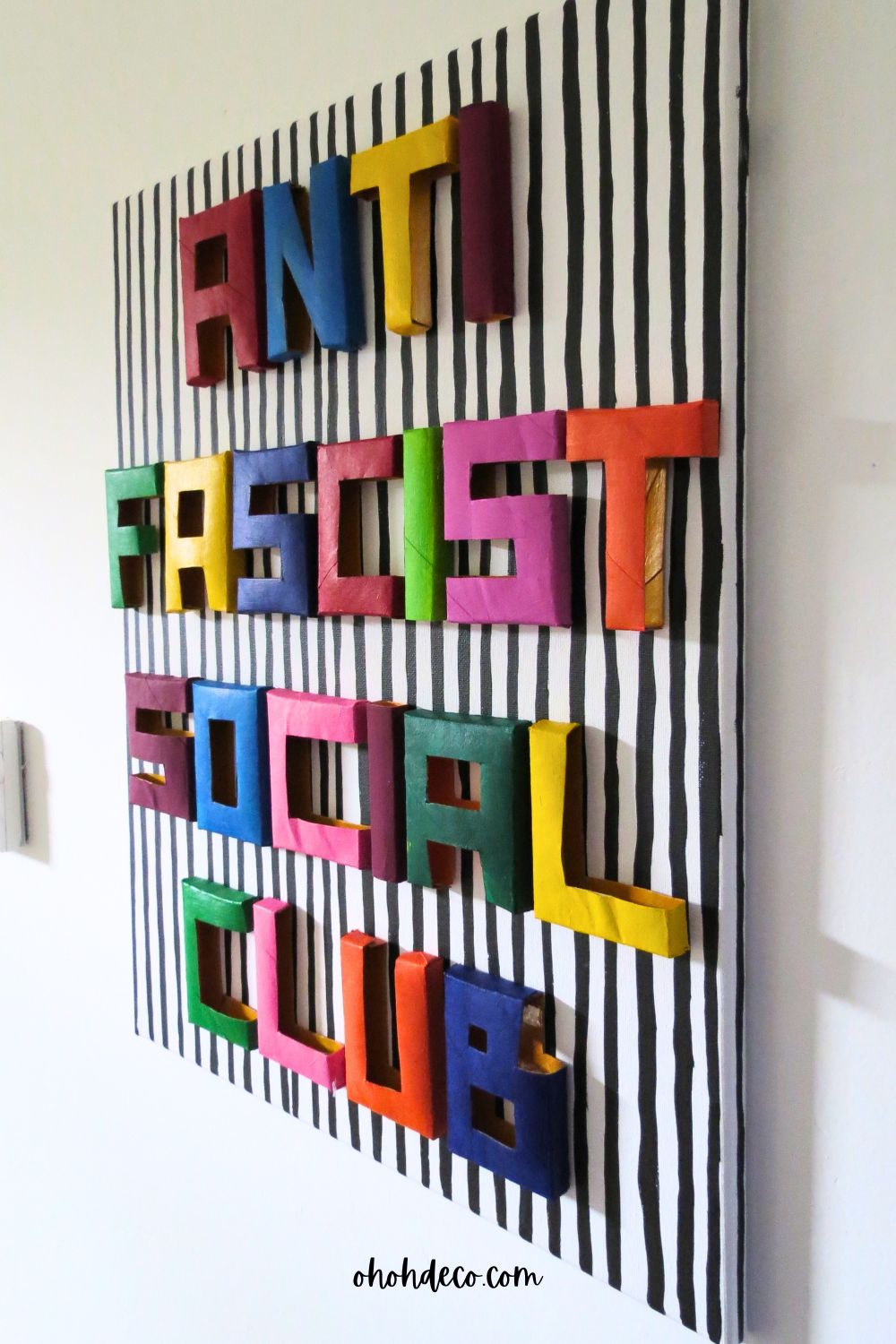 3D letters