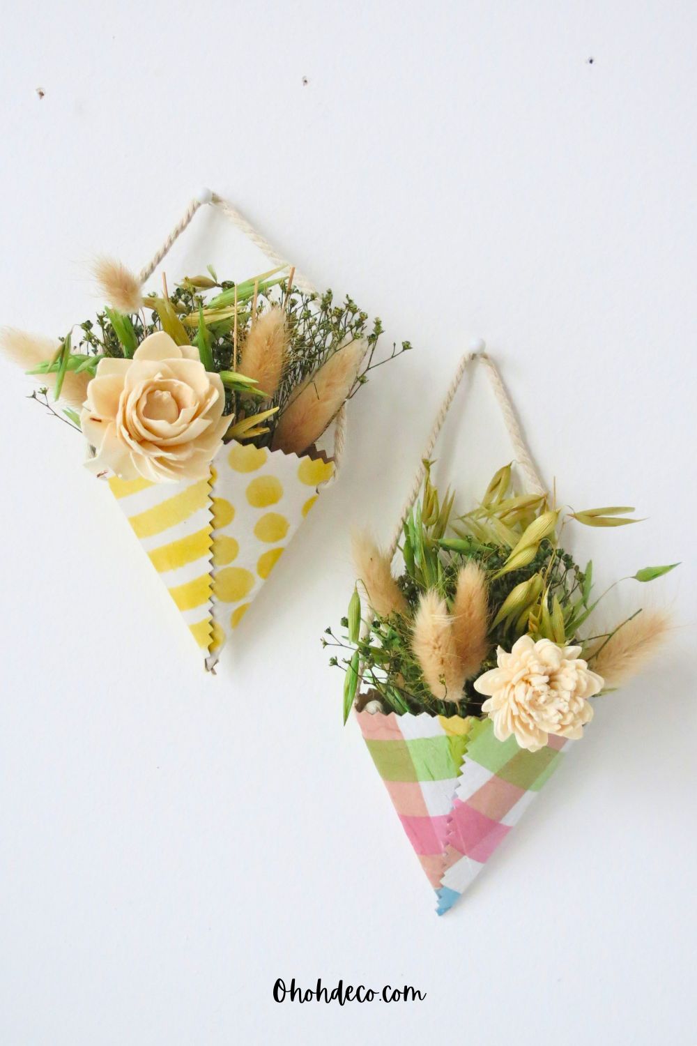 paper roll decor