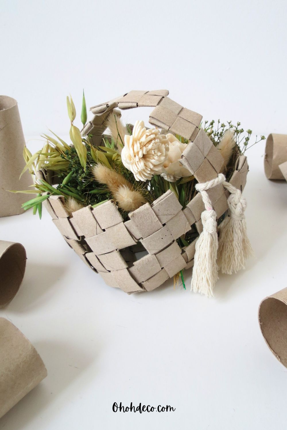 diy toilet paper roll basket