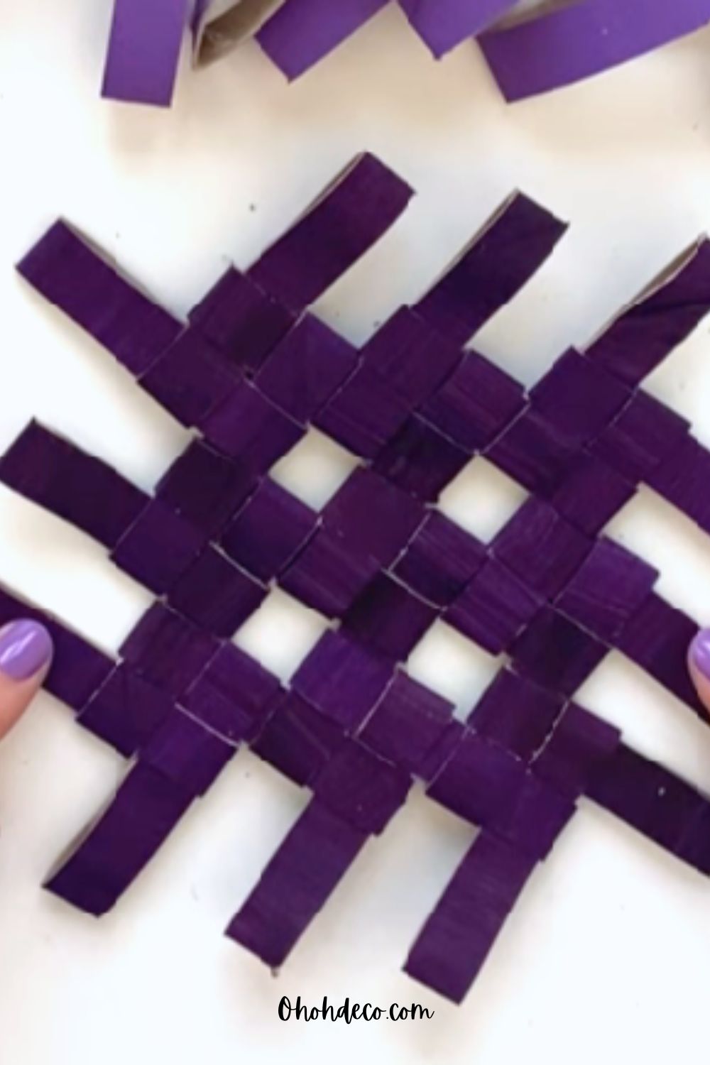 bottom of the toilet paper roll basket