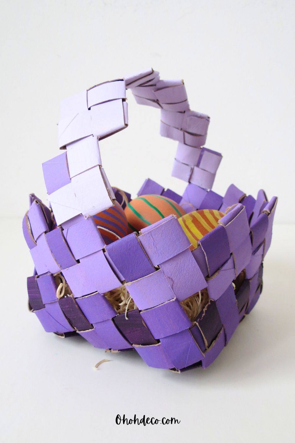 toilet paper roll basket for easter