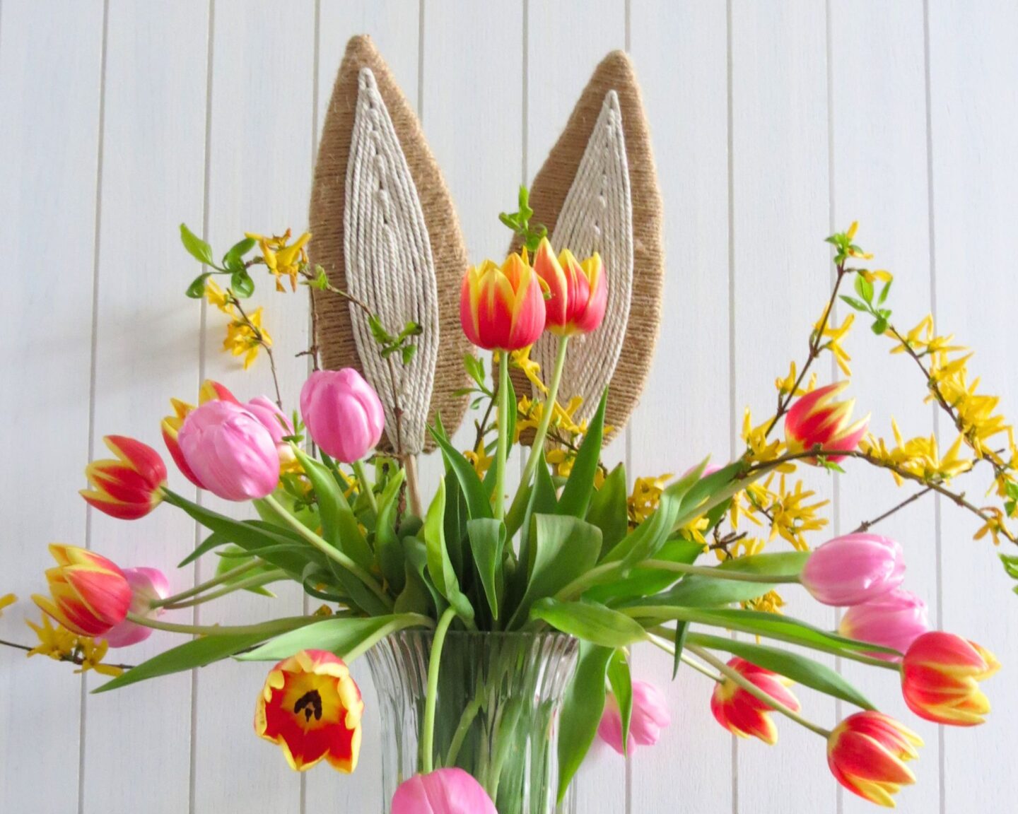 easter flower arrangement idea