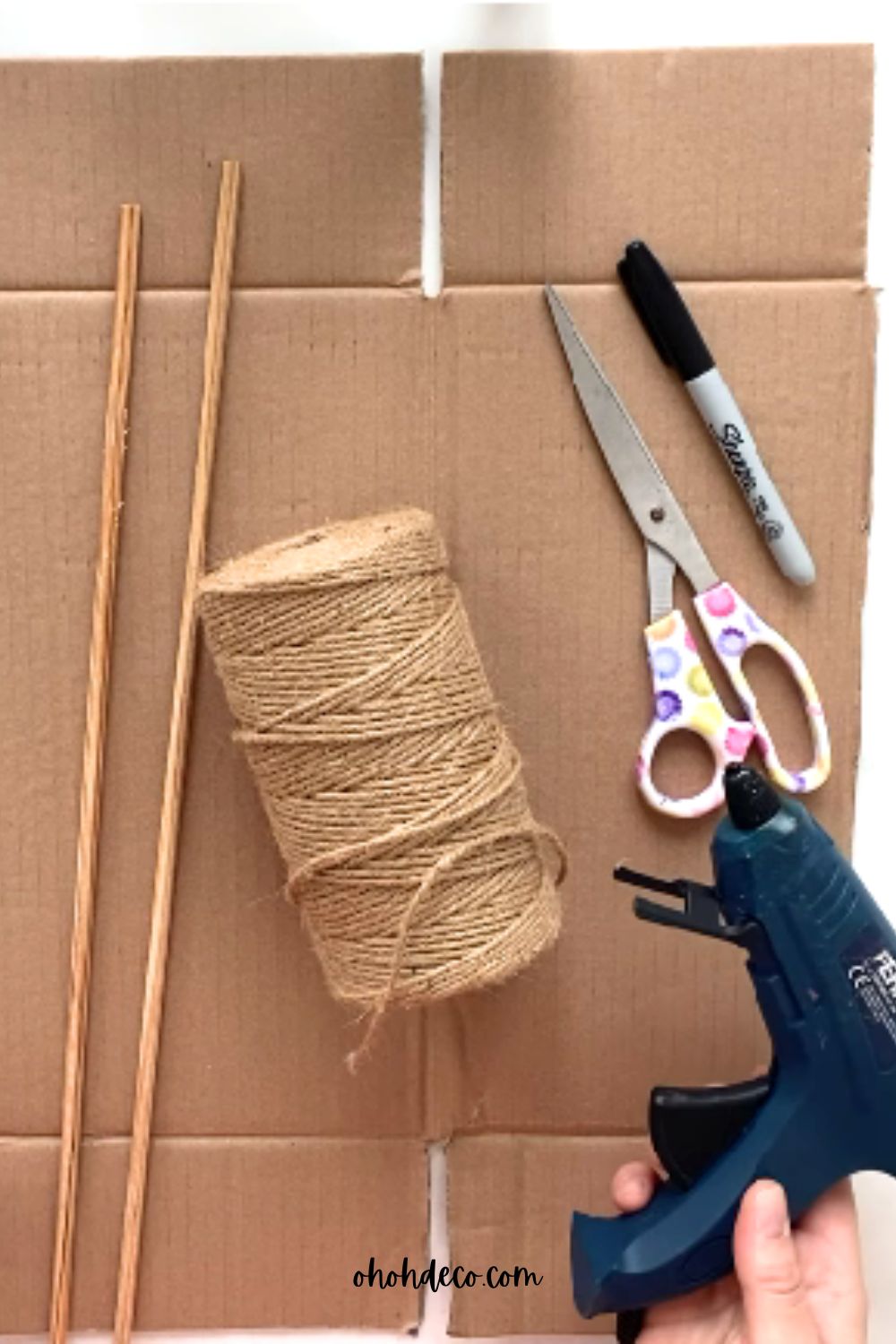 supplies to make bunny ears