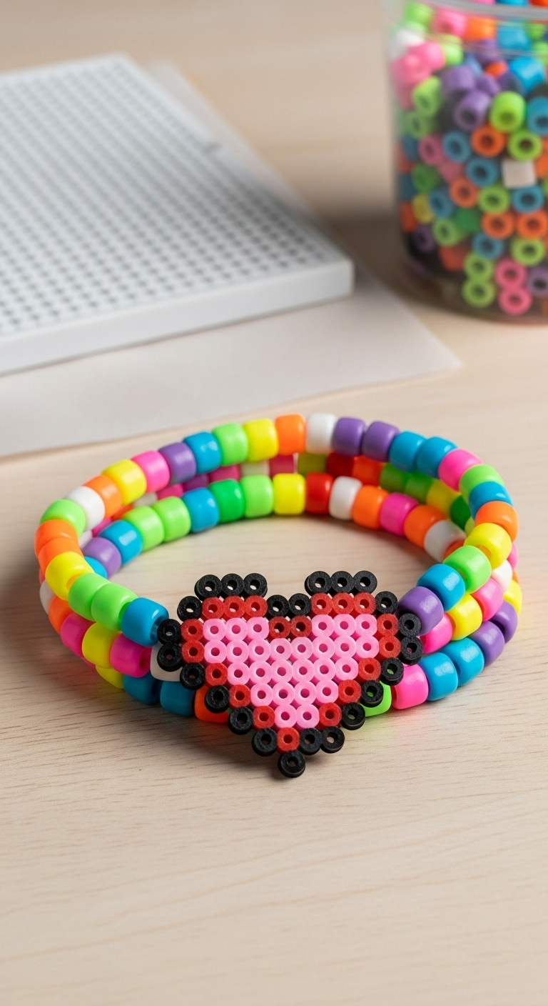 kandi bracelet idea