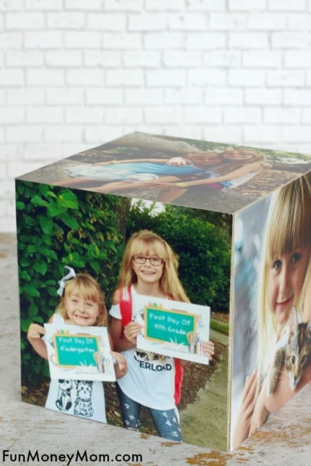 diy photo cube