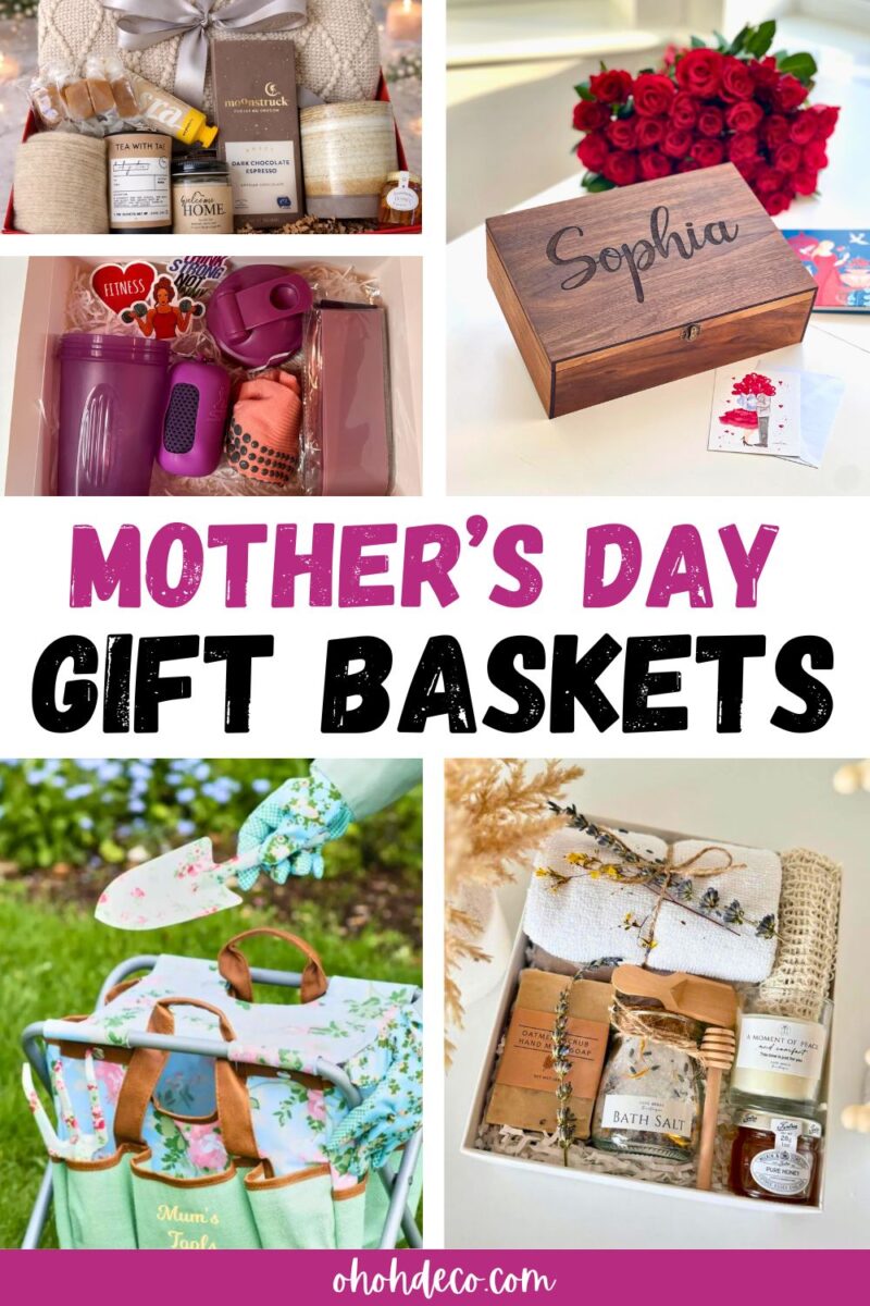 Happy Mother's Day Gift Baskets Thoughtful Ideas to Celebrate Mom — free download