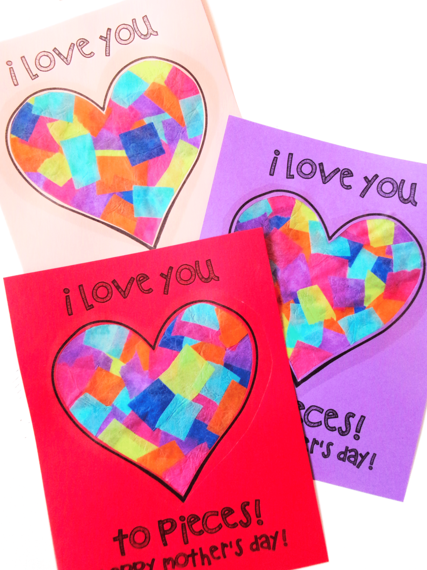 love mother's day card