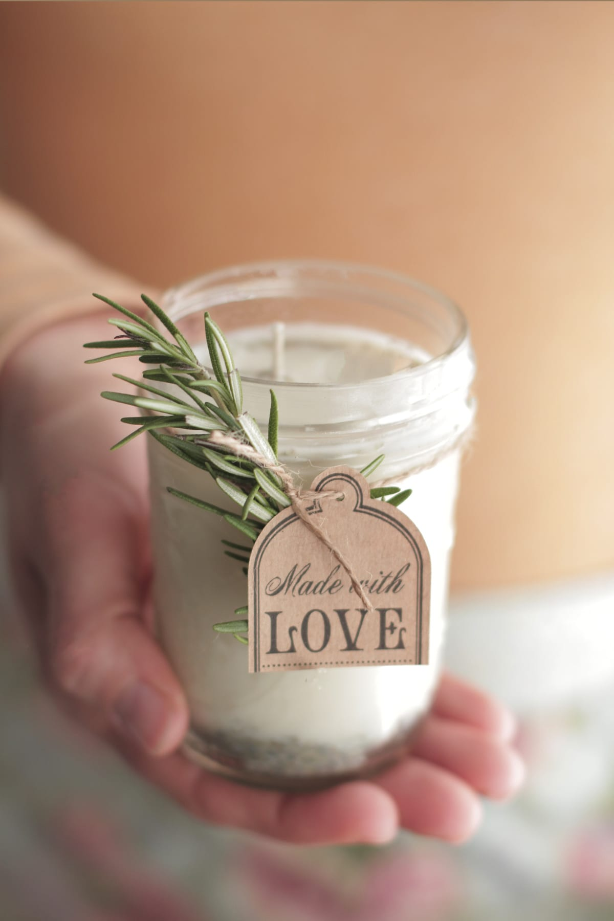 diy scented candle