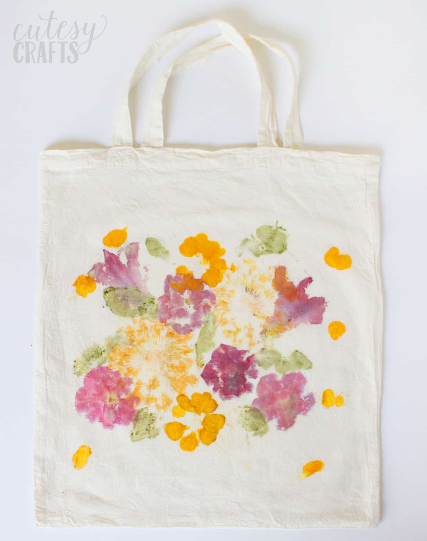 mother day flower tote bag