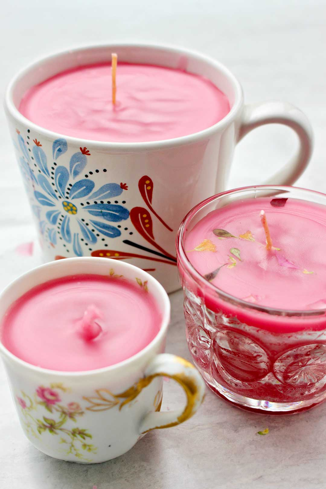 easy Mother&rsquo;s Day crafts for adults candles