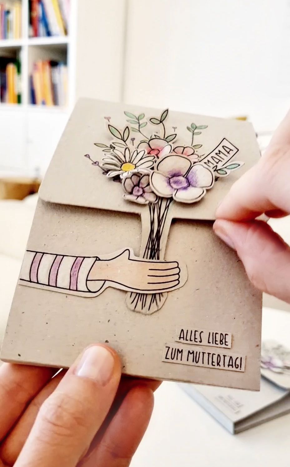 diy mothers day card