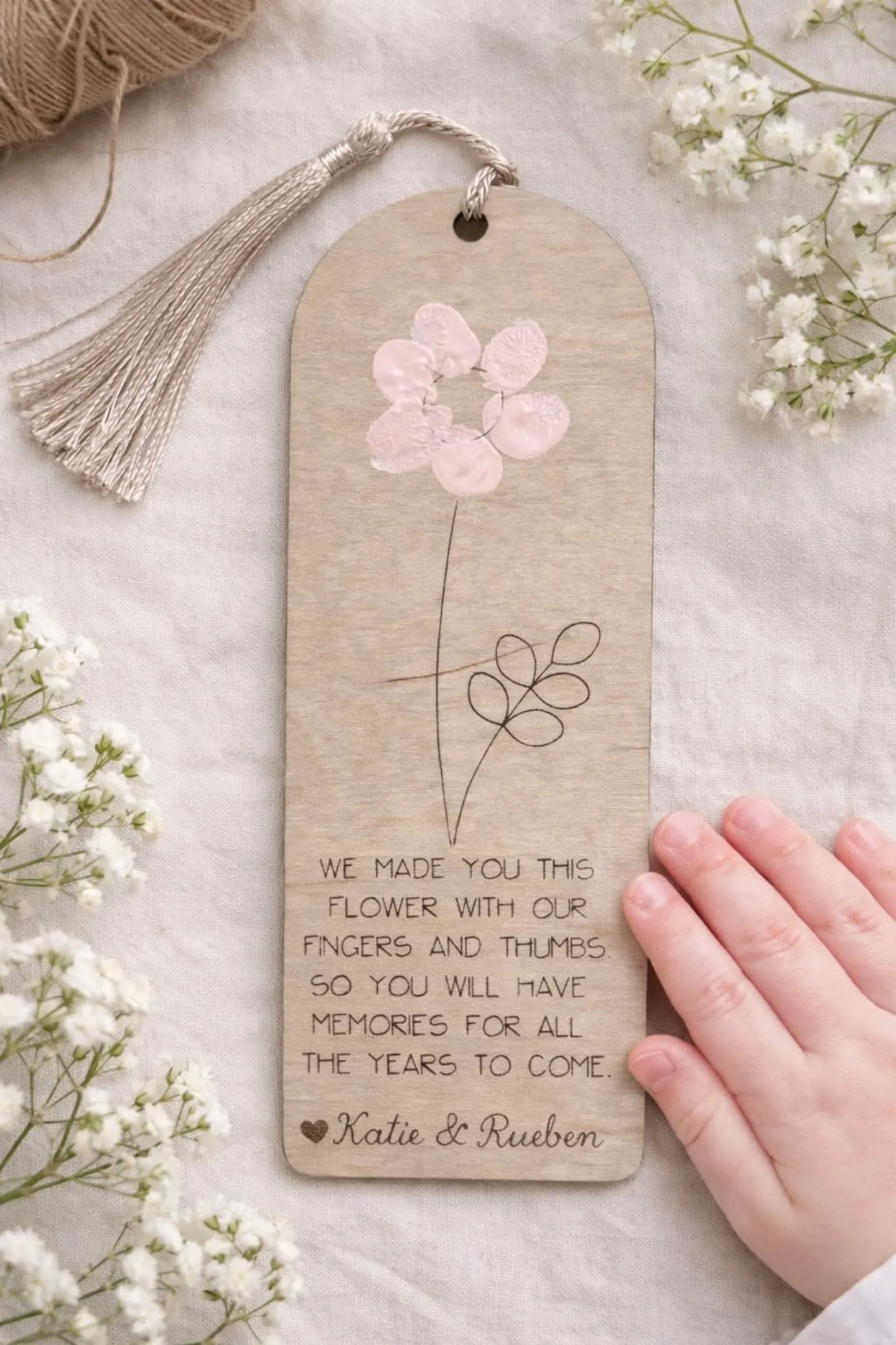 mother's day craft bookmark