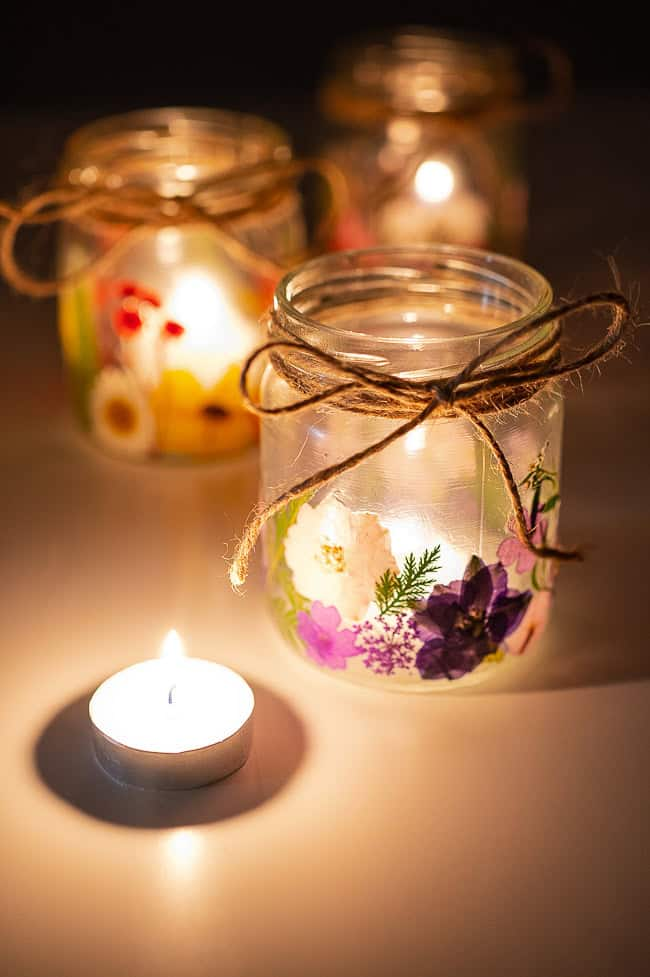 pretty flower lanterns