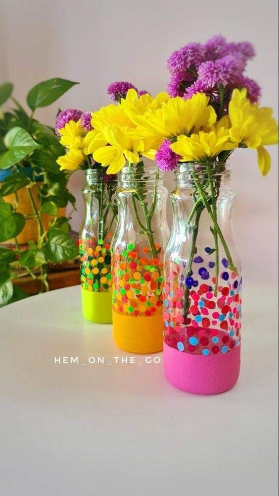 diy mothers day vase