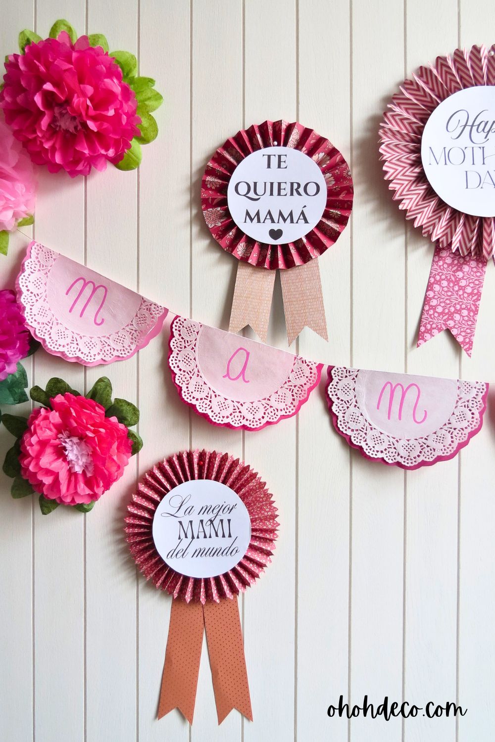 happy mothers day banner