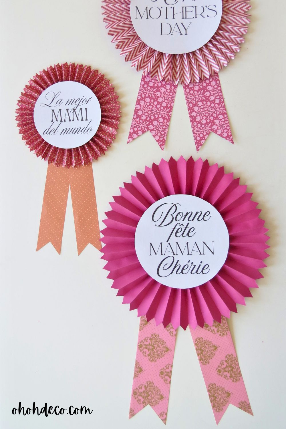 happy mothers day decoration