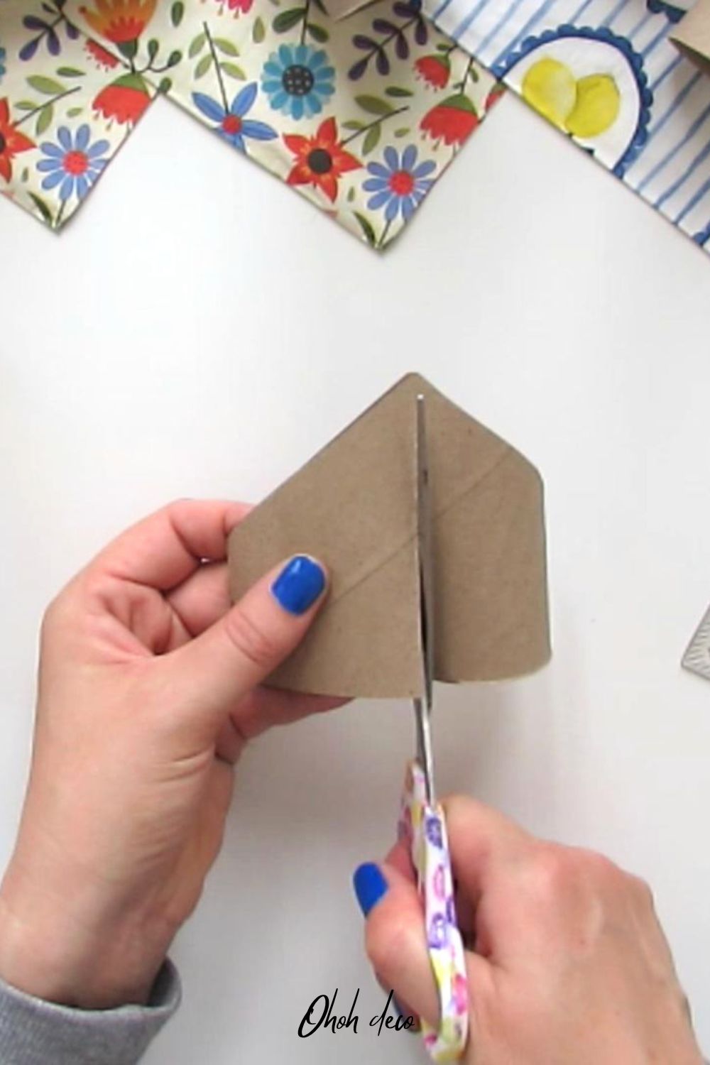 diy frame make with cardboard