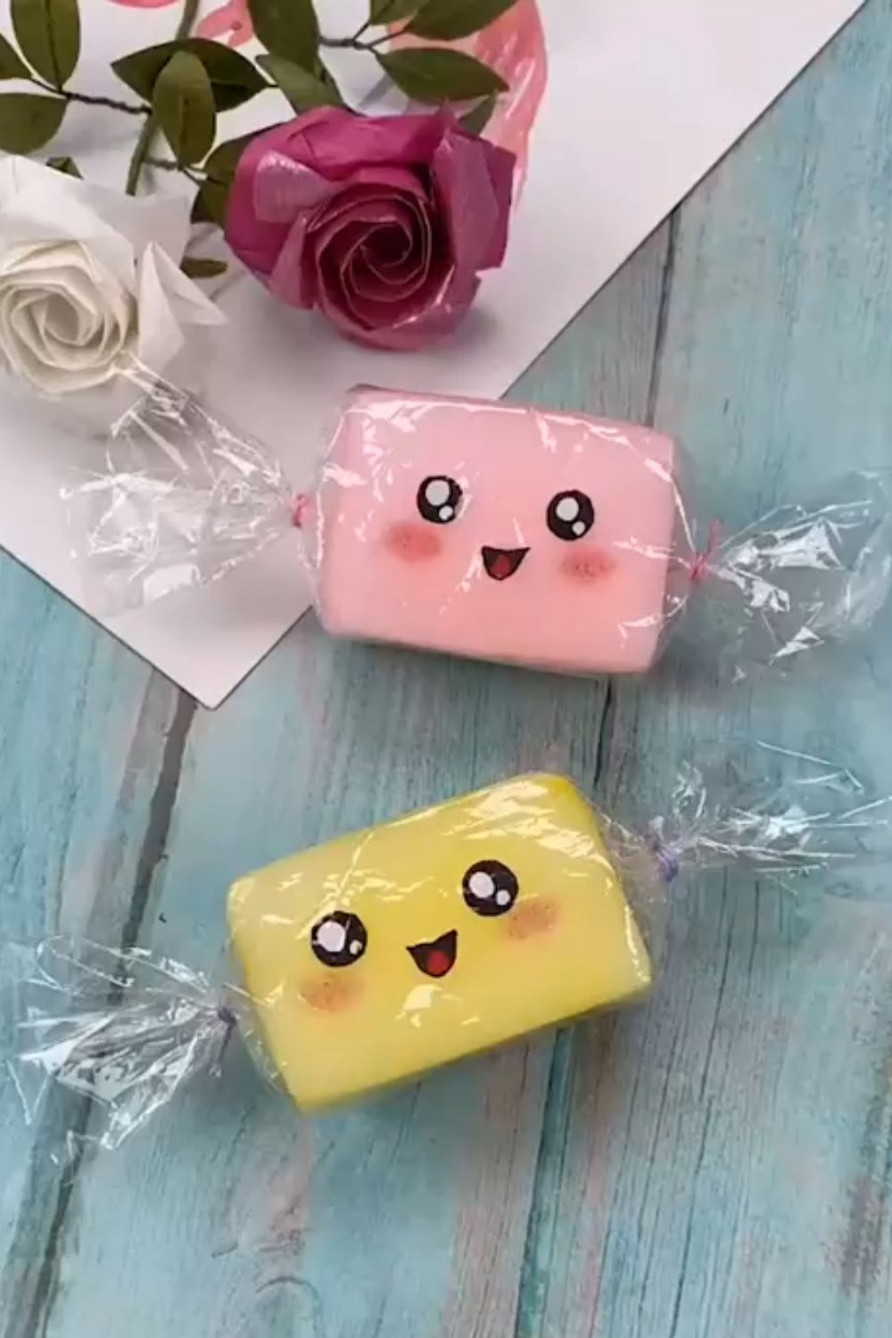 sponge diy squishy
