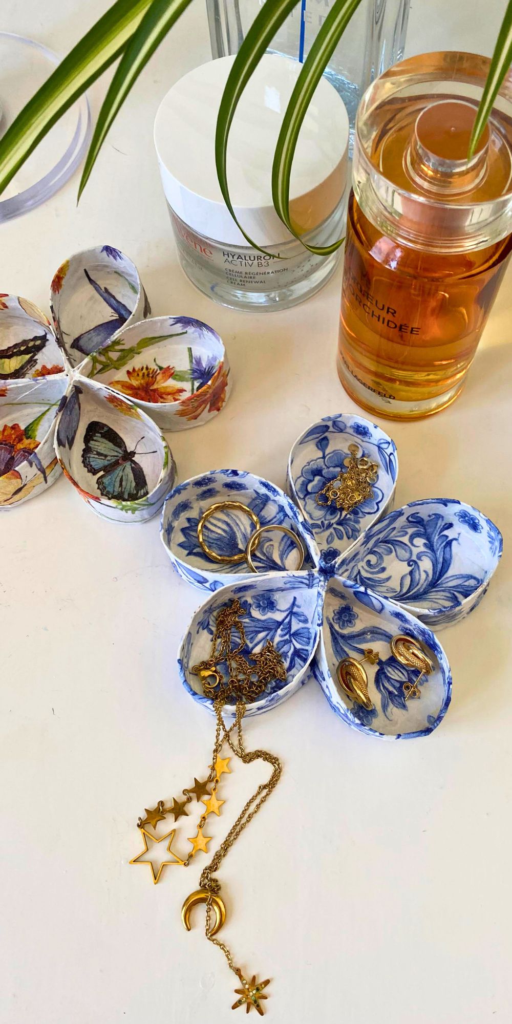 DIY Trinket Dish with toilet paper roll