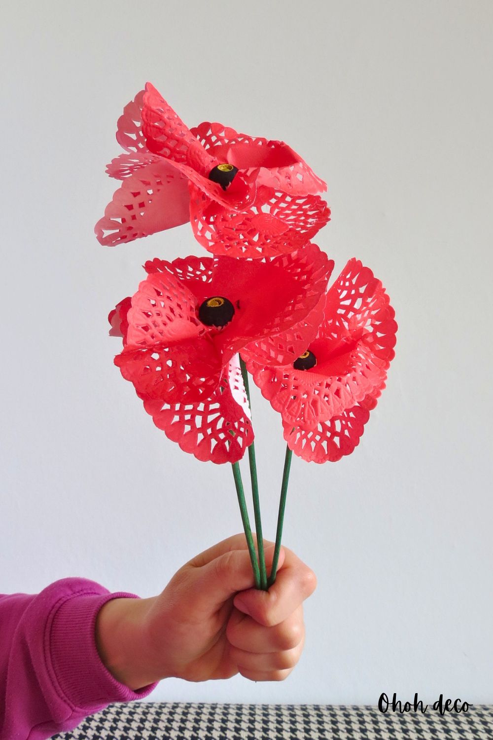 diy paper poppy