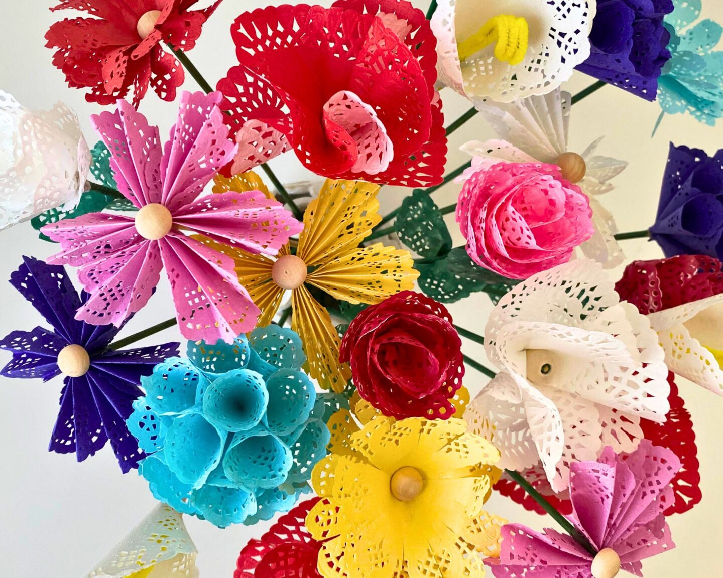 how to make a flower out of paper