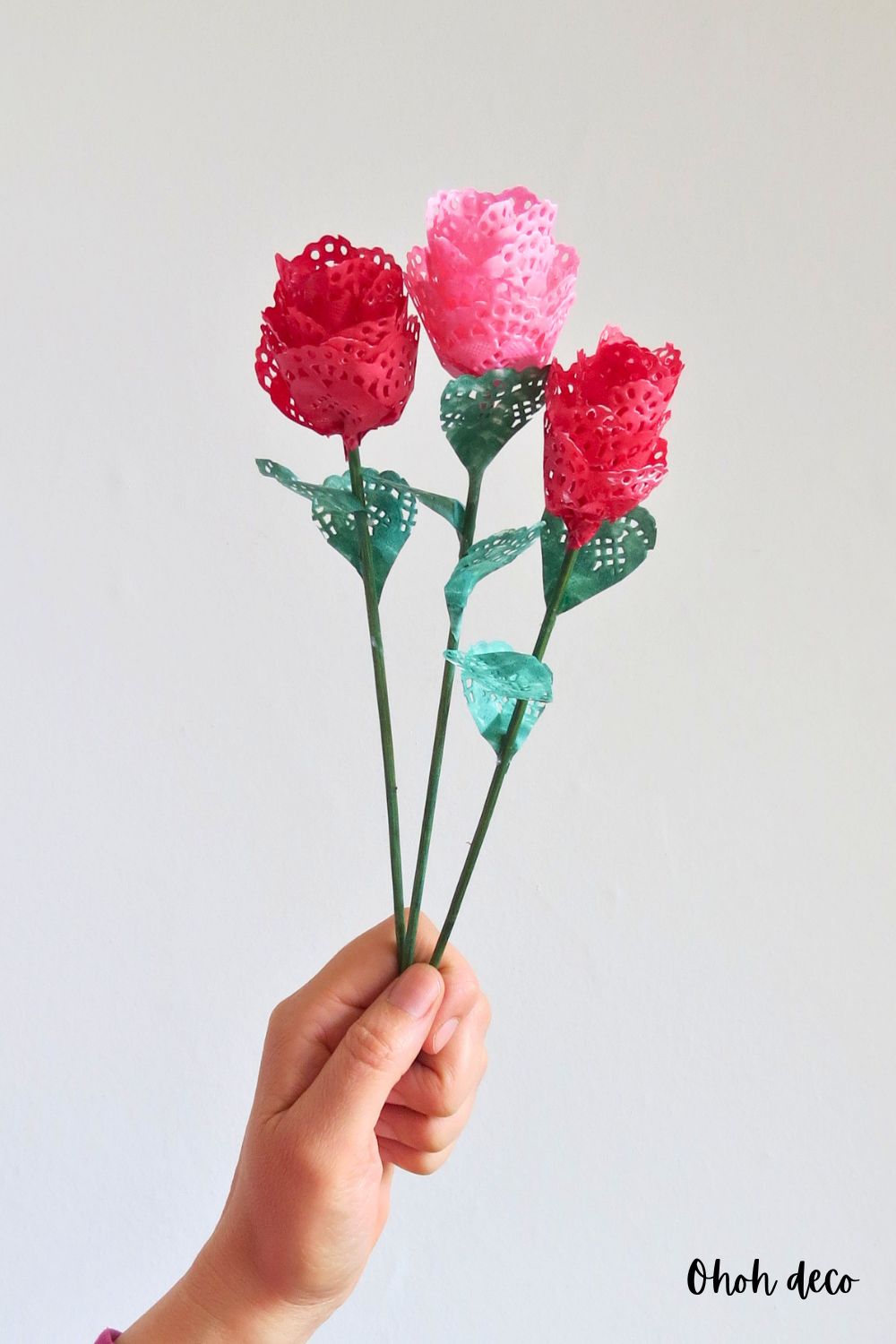 diy paper rose