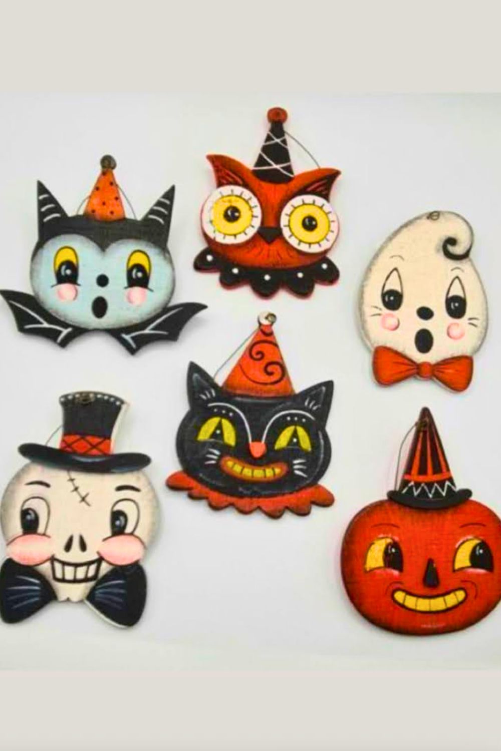 vintage halloweer decor diy