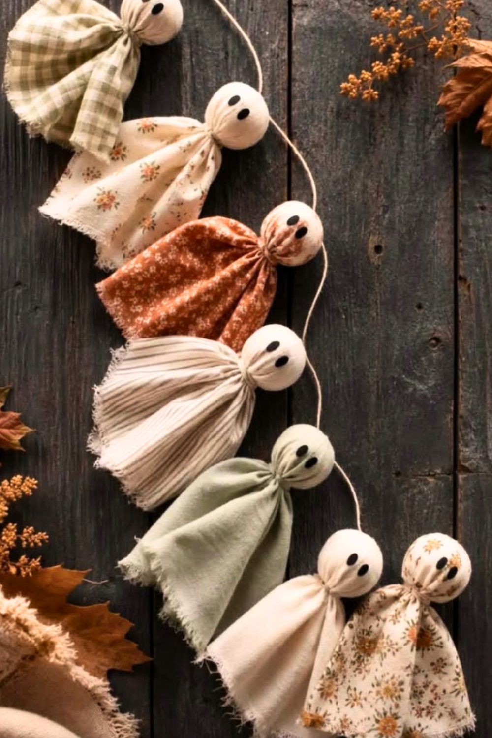 diy fabric ghost