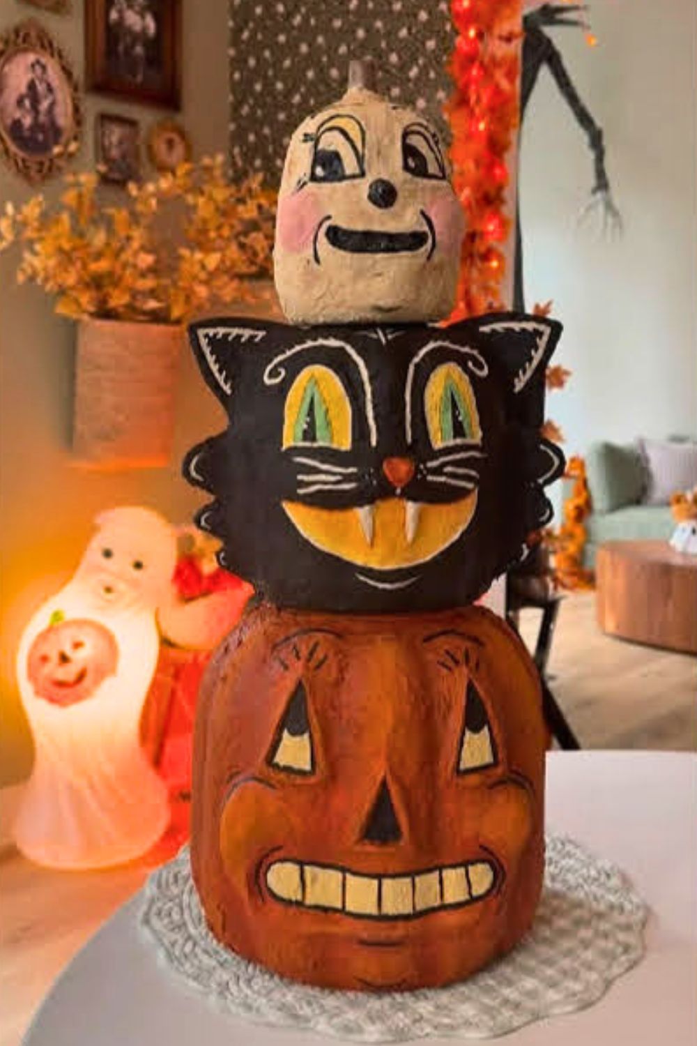 vintage halloweer pumpkin