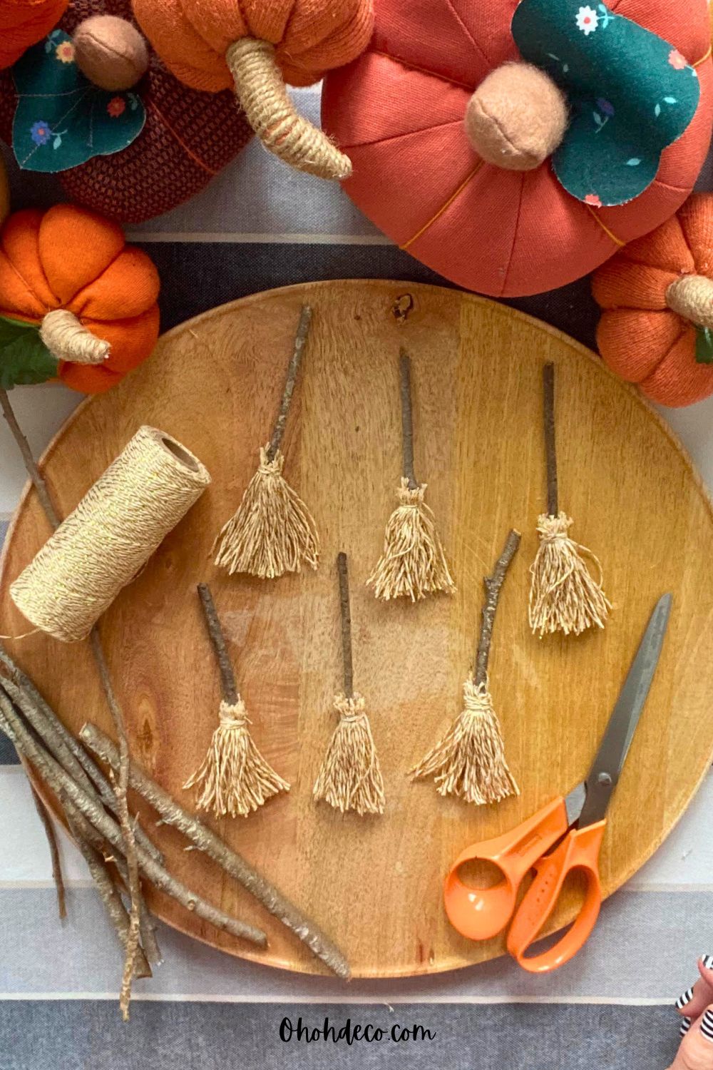 diy witch broom