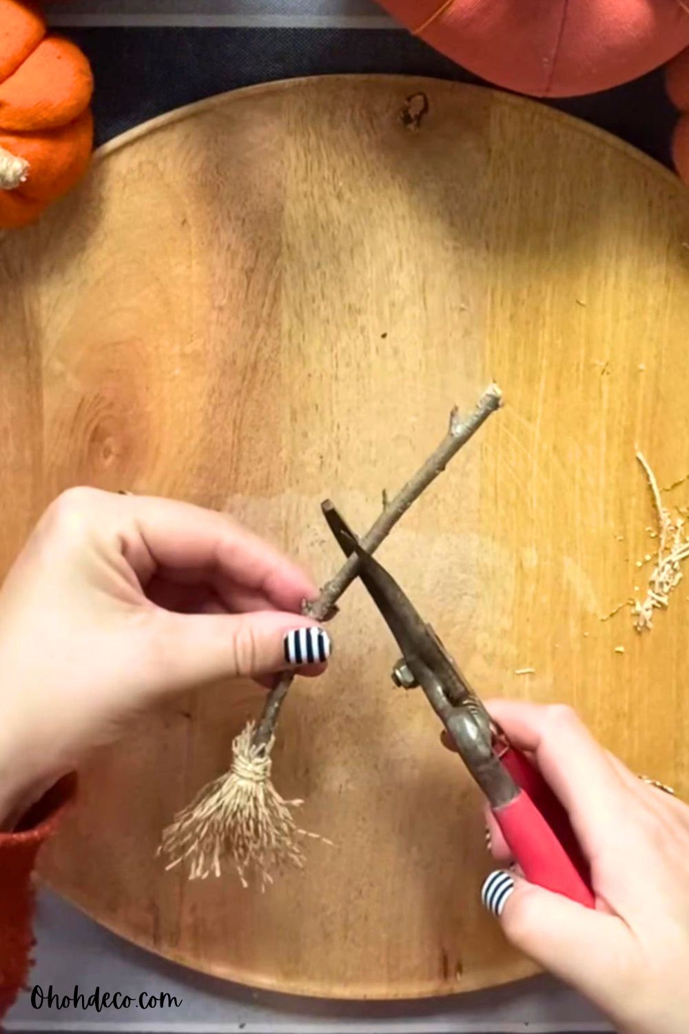 make mini witch broom