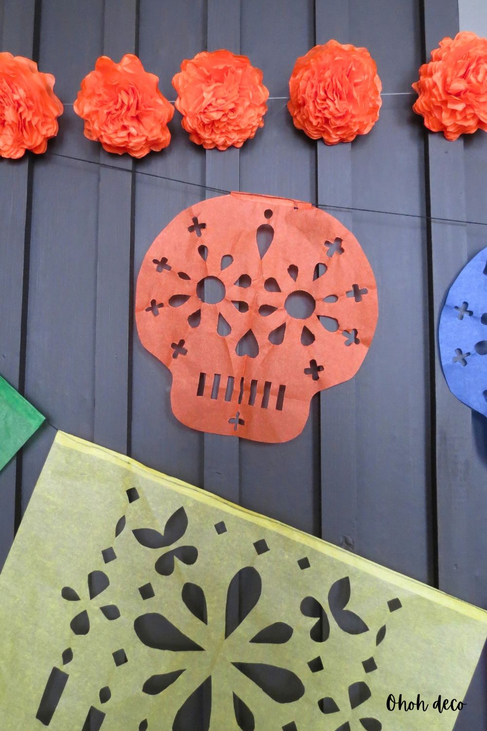 skull Free Papel Picado Templates