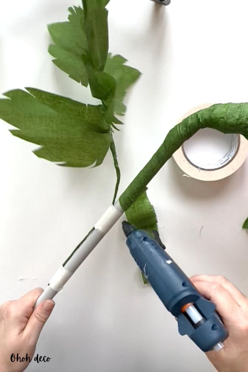fix leaves with the giant flower