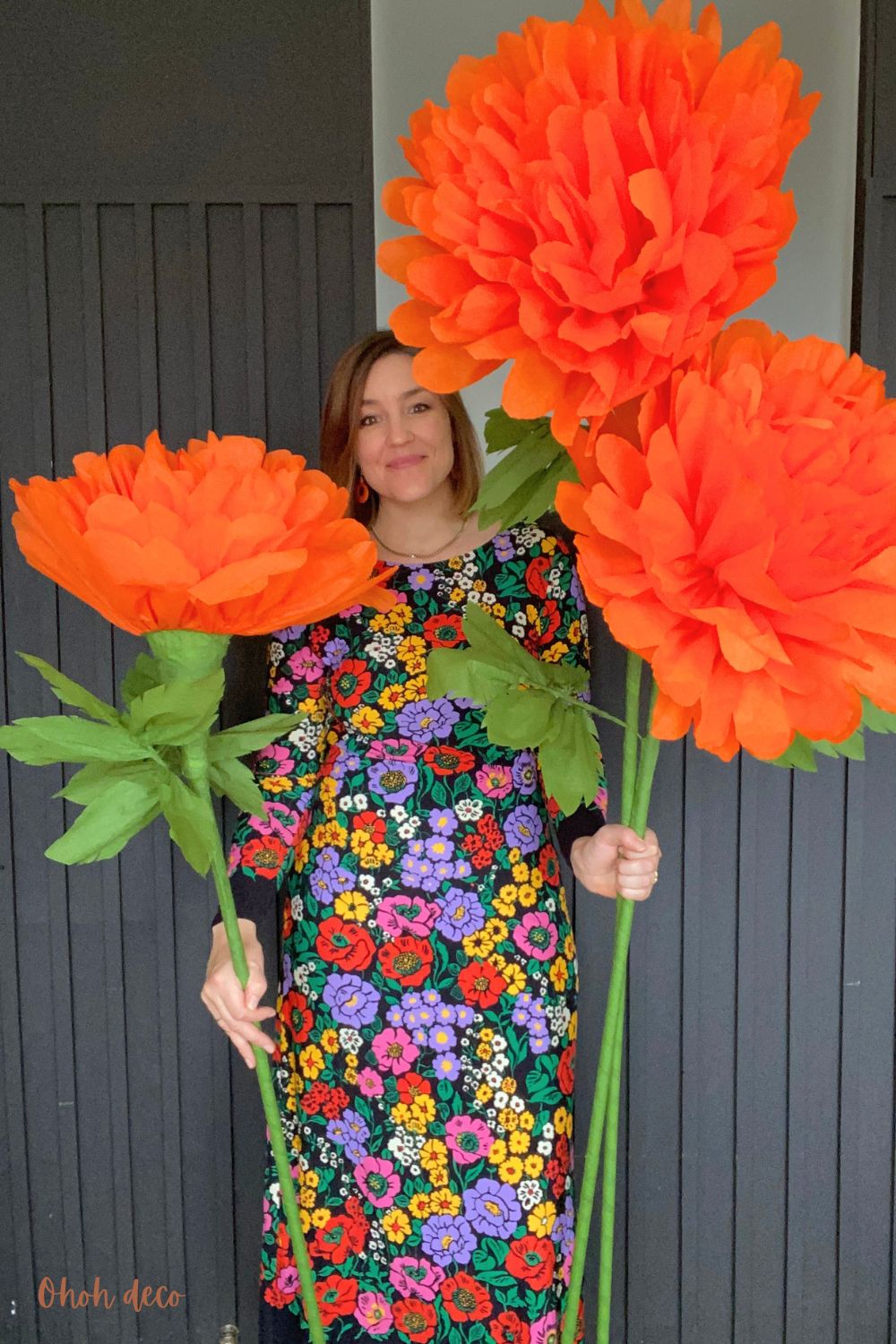 paper marigolds easy to make